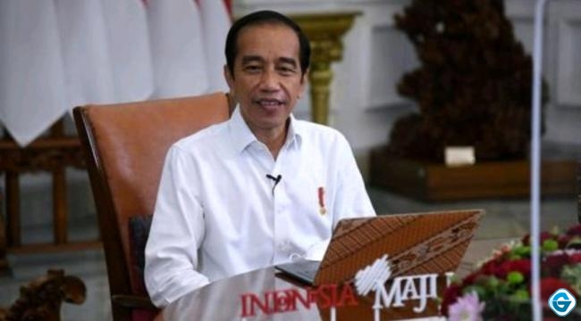 Jokowi Ajak Masyarakat Gaungkan Cinta Produk Dalam Negeri, Ketimbang Luar Negeri. (Foto: Biro Setpres)